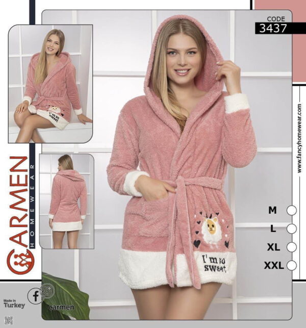 Carmen 3437 Soft szlafrok
