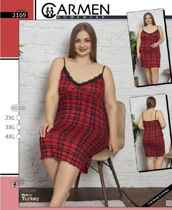 Moonce 3169 Koszula Plus size
